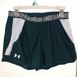 Under Armor green/teal Active Shorts